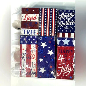 U.S.A Candle Holder Set - Battery  Candles